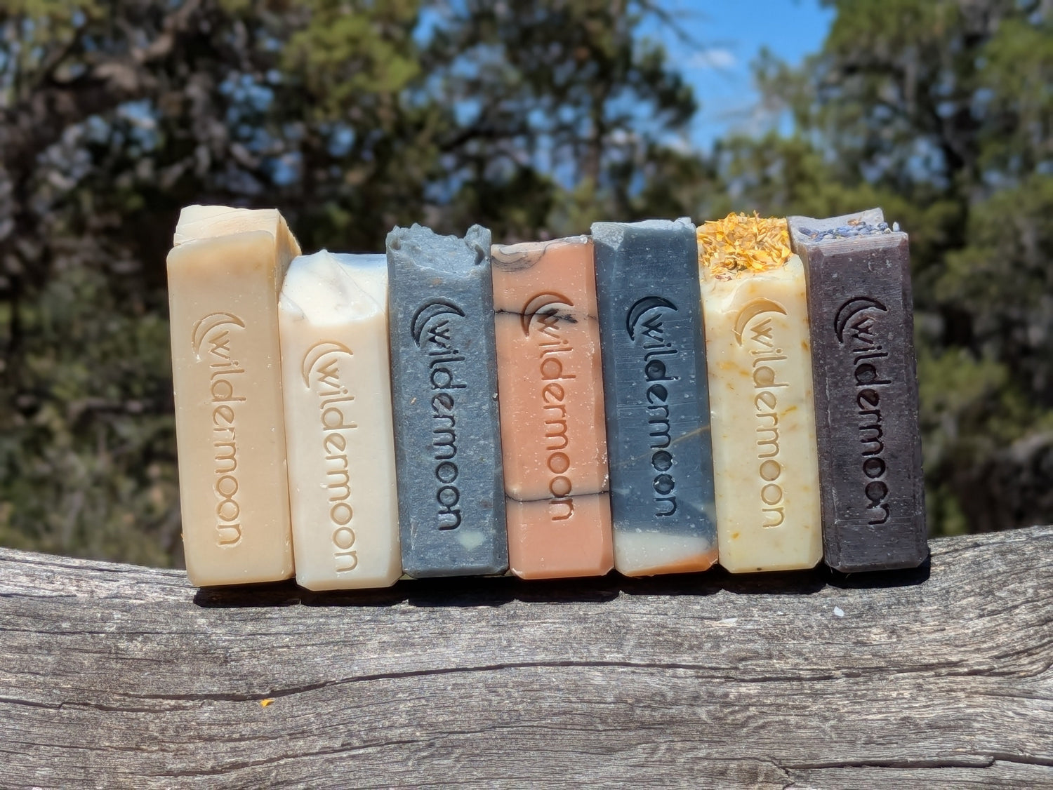 various handmade soaps