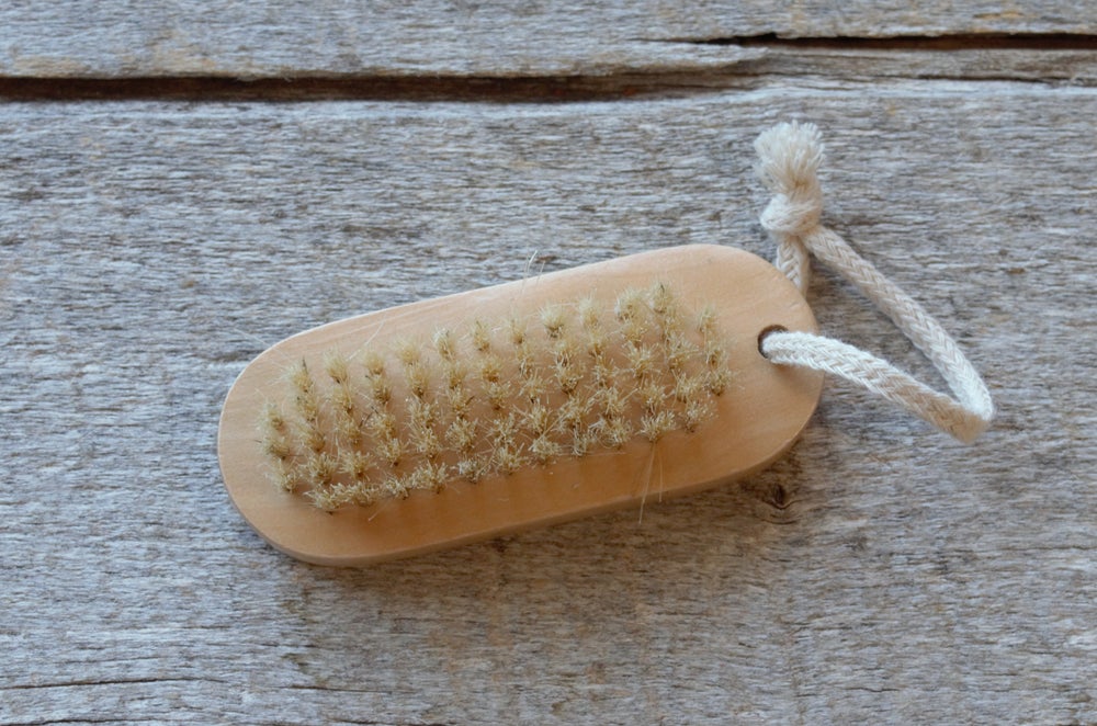 Natural Fiber Nail Brush
