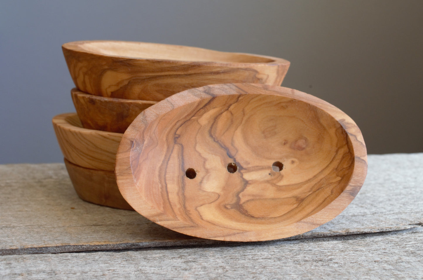 handcarved soap dish
